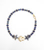 Picture of Dreaming in Amalfi Necklace with shell, Stars and Lapis Lazuli Stones