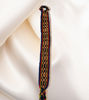 Picture of Boho Bracelet • Handmade Peruvian Manta Fabric • Inca Design • Adjustable