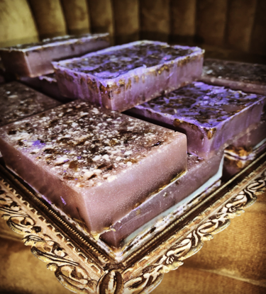 Picture of Bulk order of 20 Organic Purple Rain Sea Moss Lavender Soap || Sea Moss & lavender soap
