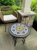 Picture of Handmade Outdoor & Indoor Mosaic Table- Mid Century Mosaic Table