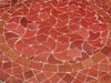 Picture of Handmade Moroccan Mosaic Coffee Table – Mid-Century Orange Zellige Table for Indoor & Outdoor Use