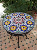 Picture of CUSTOMIZABLE Mosaic Table - Crafts Mosaic Table - Mosaic Table Art - Mid Century Mosaic Table - Handmade Coffee Table For Outdoor & Indoor | Handmade Mosaic Table For Outdoor & Indoor - Moroccan, Designed, Coffee Table