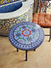 Picture of Customizable Mid-Century Moroccan Mosaic Coffee Table – Handmade Indoor/Outdoor Zellige Table