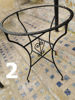 Picture of Customizable Mid-Century Moroccan Mosaic Coffee Table – Handmade Indoor/Outdoor Zellige Table