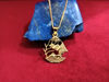 Picture of Gold Sphinx Pyramids Sun Rays Complex Necklace