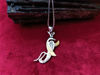 Picture of Sterling Silver Egyptian Goddess Wadjet Snake Necklace