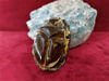 Picture of Natural Grass & insects Rare Find Amber Hand Carved Vintage Scarab