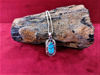 Picture of Unique Egyptian Sterling Silver Opal Scarab Pendant Necklace