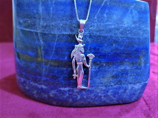Picture of Beautiful Isis Silver Necklace
