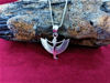 Picture of Isis Sterling Silver Winged Isis Necklace