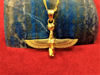 Picture of Real Gold Goddess Isis Necklace