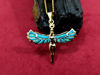 Picture of Gold Opal Isis Pendant Necklace