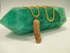 Picture of Gold Large Feather Of Maat Necklace