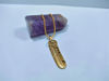 Picture of Gold Large Feather Of Maat Necklace