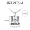 Picture of Sterling Silver Goddess Isis tyet knot Necklace Ancient Egyptian Jewelry
