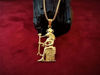 Picture of Lovely Goddess Sekhmet On The Throne Necklace