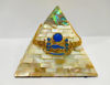 Picture of Gold Sparkle Opal Eye Of Horus Wadjet Sun Disc Bracelet
