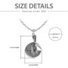 Picture of Sterling Silver God Seth Necklace Egyptian Pharaonic divine Jewelry
