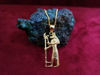 Picture of Detailed Gold God Anubis Necklace