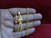 Picture of Detailed Gold God Anubis Necklace