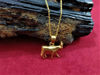 Picture of Gold Hathor Queen Of Sky Necklace, Hathor In Form Of A Sacred cow Pendant, Hathor Jewelry