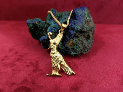 Picture of Beautiful God Horus Gold Necklace