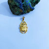 Picture of Gold Plated Egyptian Scarab Beetle Pendant