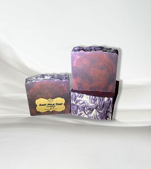 Picture of Goat Milk Soap: Lavender || Smooth Soft Skin With Goat Milk Soap Benefits
