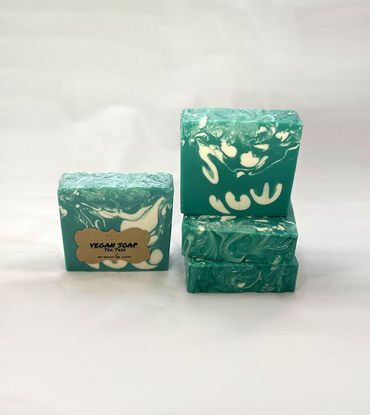 Picture of Vegan Tea Tree Handcrafted Soap - Nourishing and Refreshing