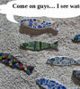 Picture of Handmade Mosaic Sardines – Colorful Fish Ornaments from Lisbon, Portugal