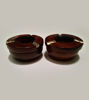 Picture of Handcrafted Rosewood Cinnamon Brown Ashtray - Wooden Cigarette Ashtray