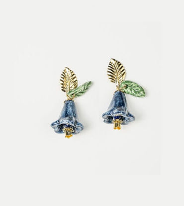 Picture of Blue bell earrings