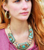 Picture of Gorgeous Handmade Elegant Tribal Inspired Ancient Style Necklace. Free shipping.