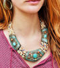 Picture of Gorgeous Handmade Elegant Tribal Inspired Ancient Style Necklace. Free shipping.