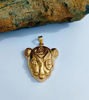 Picture of Goddess Sekhmet The healer Gold Filled Pendant