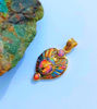 Picture of Gold Winged Royal Scarab Of Rebirth Opal Pendant