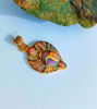 Picture of Gold Winged Royal Scarab Of Rebirth Opal Pendant