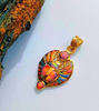 Picture of Gold Winged Royal Scarab Of Rebirth Opal Pendant
