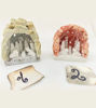 Picture of Grotto Nativity Scene – Handmade Peruvian Stone Holy Family Ornament | Ceramic Folk Art Christmas Decor
