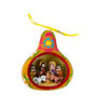 Picture of Gourd Carved.Nativity Scene.Mate Burilado.Tree ornament.ONE PIECE.