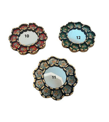 Picture of Colonial Mirror • Handmade Peruvian Decorative Mirror • Vintage Andean Style