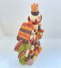 Picture of Church and Nativity Scene • Peruvian Folk Art Ornament • Handcrafted Terracotta Decor