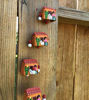 Picture of Cholita’s House Wind Chime - Handmade Terracotta Ornament - Peruvian Folk Art Home Decor