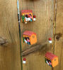 Picture of Cholita’s House Wind Chime - Handmade Terracotta Ornament - Peruvian Folk Art Home Decor