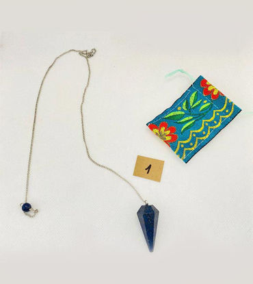 Picture of Chakra Pendulum.- Perfect for Chakra Healing & Clearing Blockages.