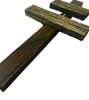 Picture of Caravaca Cross • Sacred Wood Amulet • Protection & Prosperity Charm