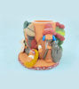 Picture of Handmade Candle Holder & Nativity Scene • Terracotta Peruvian Ornament