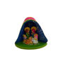 Picture of Beanie Nativity Scene • Handcrafted Terracotta Ornament • Peruvian Holy Family Display