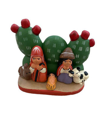 Picture of Nopal and Nativity Scene.