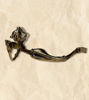 Picture of “Whispers of Knowledge” Dhokra Art Brass Figurine: Woman Engrossed in a Book